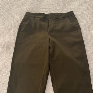 Lululemon slacks - olive green